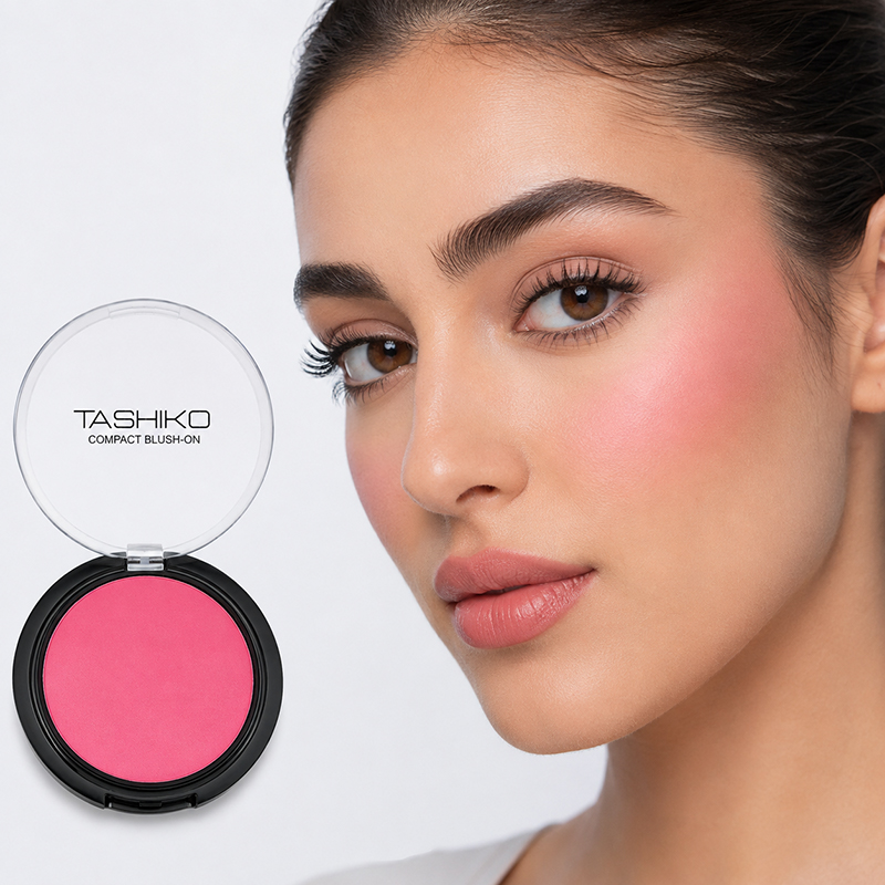 رژگونه پودری صورتی TASHKO