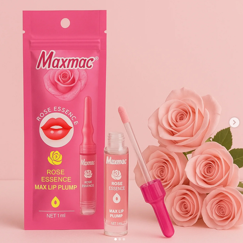 حجم دهنده لب با رایحه گل رز Mox Mac