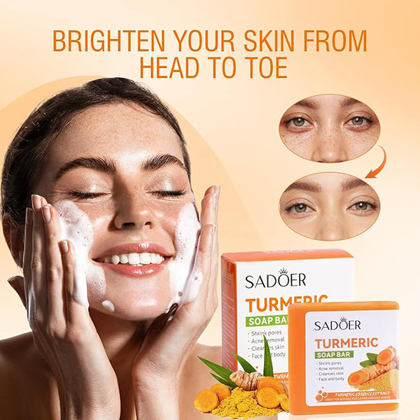 صابون ضدجوش زردچوبه سادور