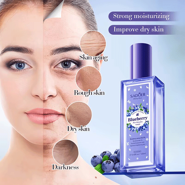 تونر آبرسان و آنتی‌اکسیدان بلوبری سادور