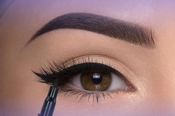 آموزش خط چشم گربه ای