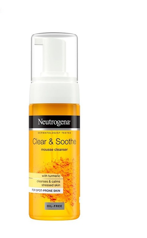 فوم شستشو صورت نوتروژینا مدل Soothing Clear حجم 150 میلی لیتر