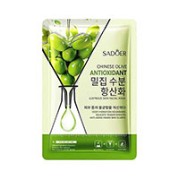 ماسک صورت ورقه ای نرم کننده و آنتی اکسیدان زیتون سادور