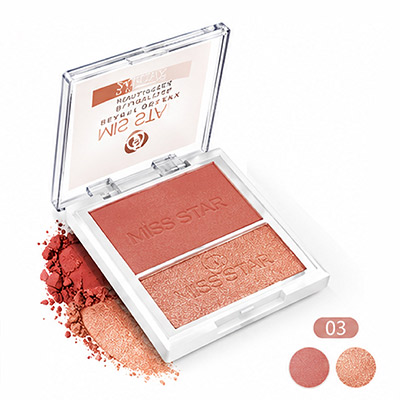 پالت رژ گونه هایلایتر میس استار کد 03