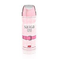 اسپری خوشبو کننده بدن زنانه عماد آرا مدل Saga Pink