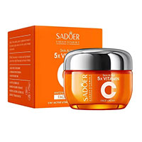 کرم روشن کننده ویتامین سی سادور مدل 5x وزن 50 گرم